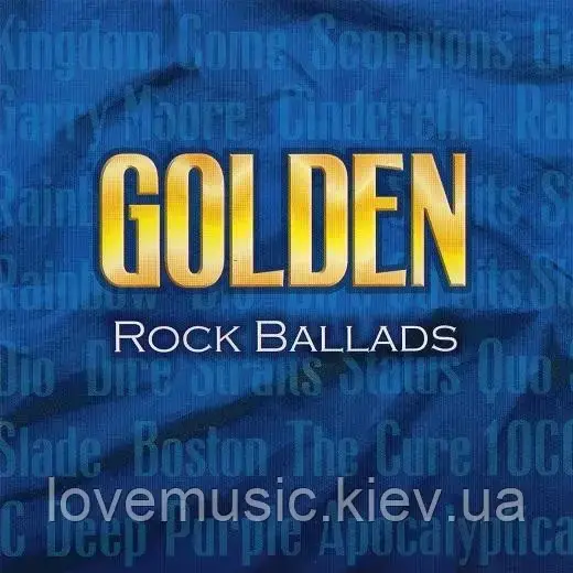 Музичний сд диск GOLDEN Rock ballads (2004) (audio cd), фото 1