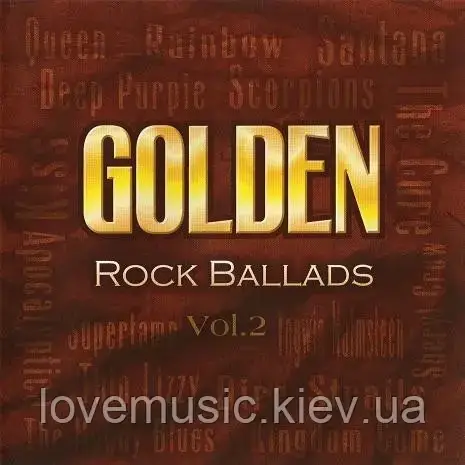 Музичний сд диск GOLDEN Rock ballads vol. 2 (2005) (audio cd), фото 1