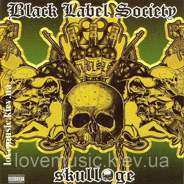 Музичний сд диск BLACK LABEL SOCIETY Skullage (2009) (audio cd)