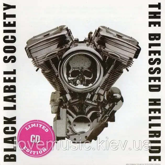 Музичний сд диск BLACK LABEL SOCIETY The blessed hellride (2007) (audio cd), фото 1