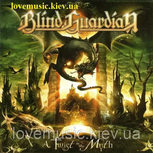 Музичний сд диск BLIND GUARDIAN A twist in the myth (2006) (audio cd), фото 1