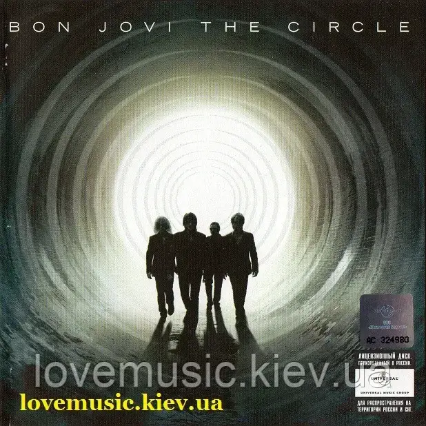 Музичний сд диск BON JOVI The circle (2009) (audio cd)
