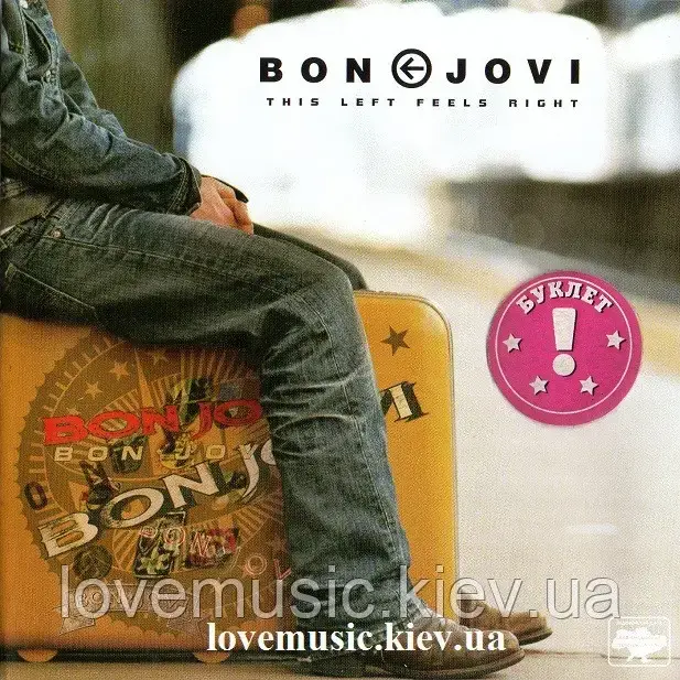 Музичний сд диск BON JOVI This left feels right (2003) (audio cd), фото 1