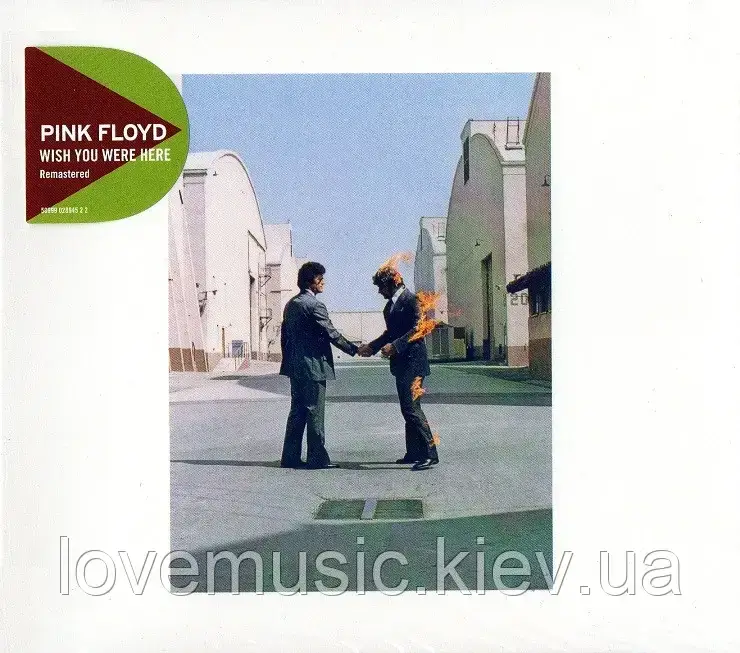 Музичний сд диск PINK FLOYD Wish you were here (1975) (audio cd), фото 1