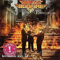 Музичний сд диск BONFIRE Temple of lies (2018) (audio cd)