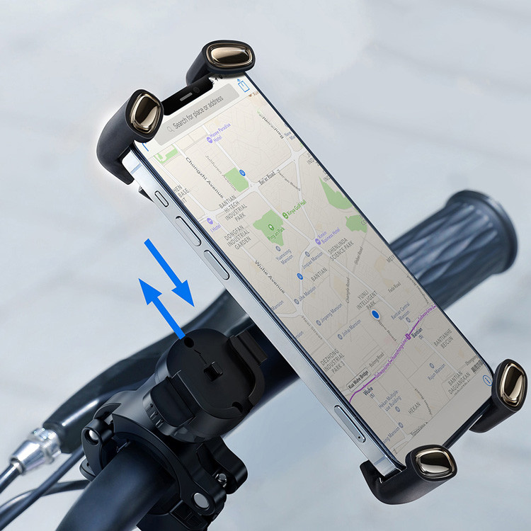 Велосипедний тримач для телефону самоката мопеда на кермо Baseus, тримач для смартфона на велосипед