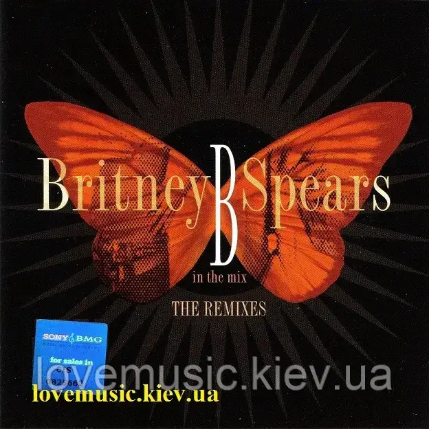 Музичний сд диск BRITNEY SPEARS B In The Mix – The Remixes (2005) (audio cd)
