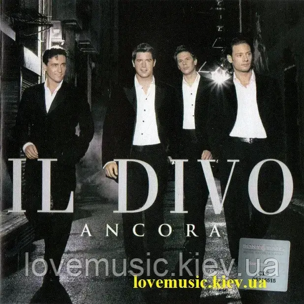 Музичний сд диск IL DIVO Ancora (2005) (audio cd), фото 1