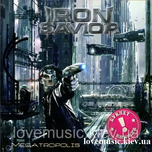 Музичний сд диск IRON SAVIOR Megatropolis (2007) (audio cd), фото 1