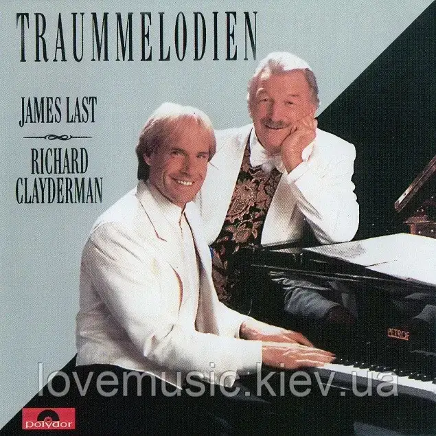 Музичний сд диск JAMES LAST & RICHARD CLAYDERMAN Traummelodien (2000) (audio cd), фото 1