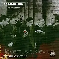 Музичний сд диск RAMMSTEIN Live aus Berlin (1999) (audio cd)