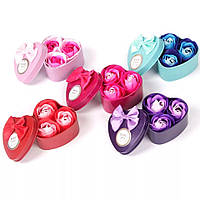 Подарункова коробка у формі серця з ароматичними пелюстками для ювелірних виробів