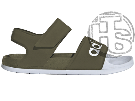 Жіночі сандалії Adidas Adelitte Sandals Olive ALL06751, фото 1