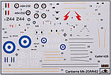 1/144 A-model 1428 британський бомбардувальник E.E. Canberra B. Mk-20/Mk-62, фото 2