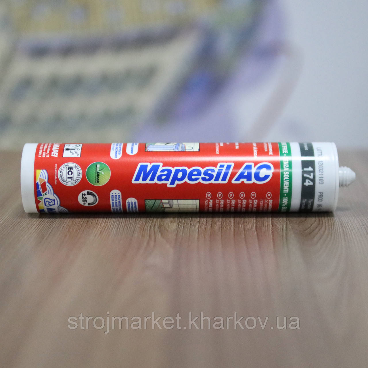 Силіконовий герметик Mapesil AC/0.31 TM MAPEI ((103,115,116,119,133-139,149,152,171)