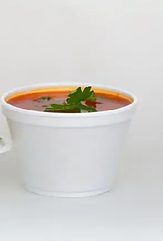 Супниця пінополістирол 450 мл + Кришка 50шт