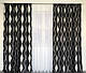 Сучасні портьєри для залу з тканини блекаут 2шт розмір 150*270 у чорному кольорі, комплект штор, фото 2