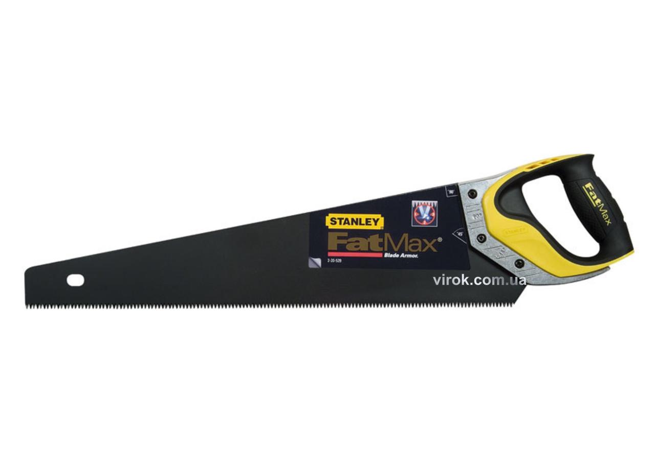 Ножівка по дереву STANLEY "FatMax" з покриттям "Appliflon", l= 500 мм, 7 зуб./1", фото 1