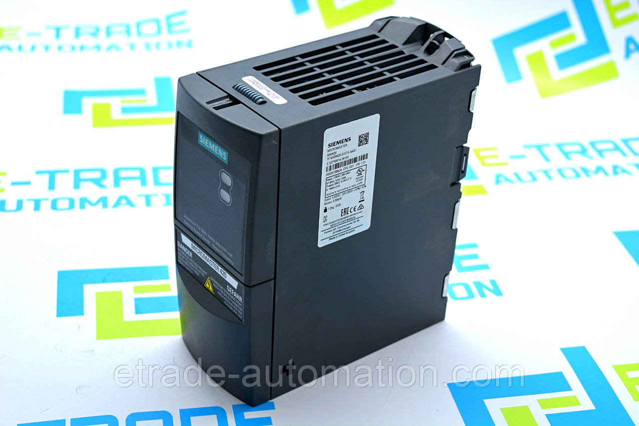 Частотний перетворювач Siemens 6SE6420-2UC15-5AA1, фото 1