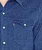 Джинсова сорочка Levis Barstow Western - Double Denim (L), фото 4