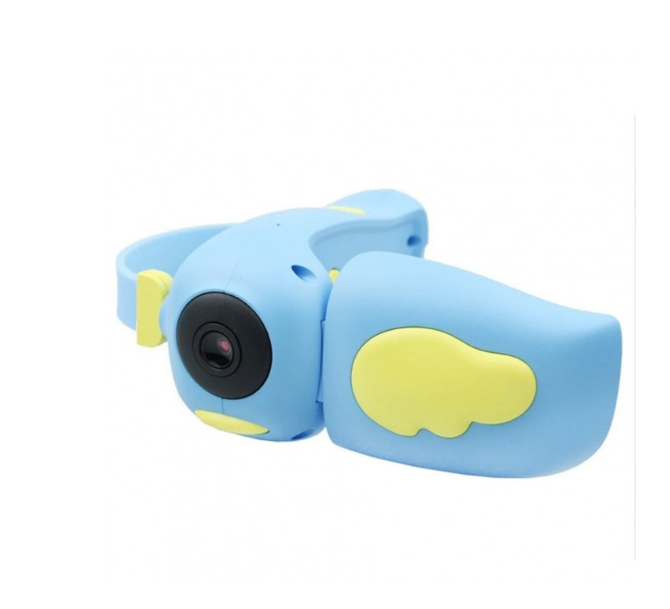 Детская видеокамера Milk Sensation HD (голубой цвет)