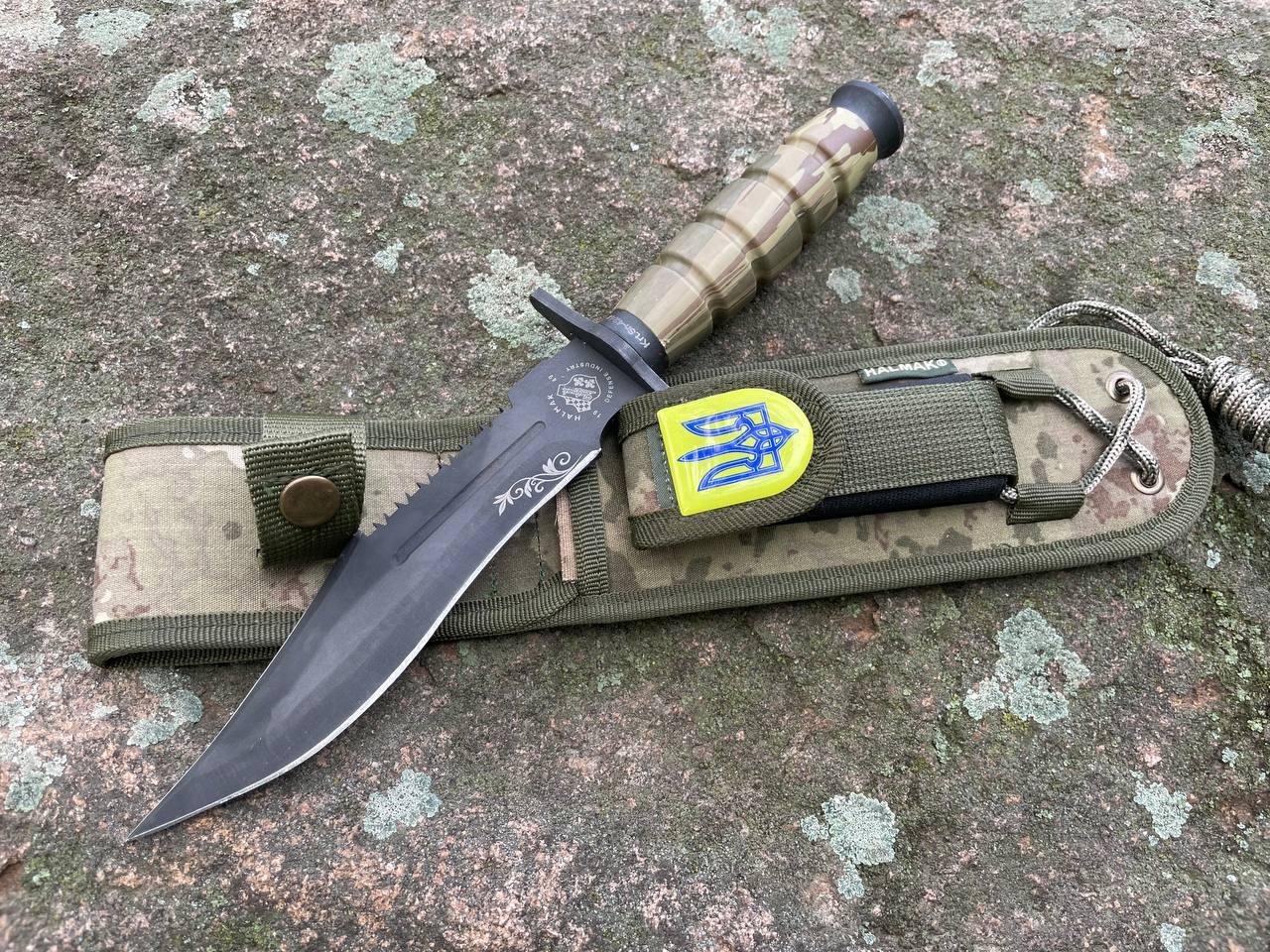 Мисливський ніж Патріот HALMAK Ніж для активного відпочинку