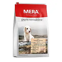 MERA PURE SENSITIVE PUPPY TRUTHAHN для щенков всех пород с чувствительным пищеварением с индейкой и рисом 1 кг