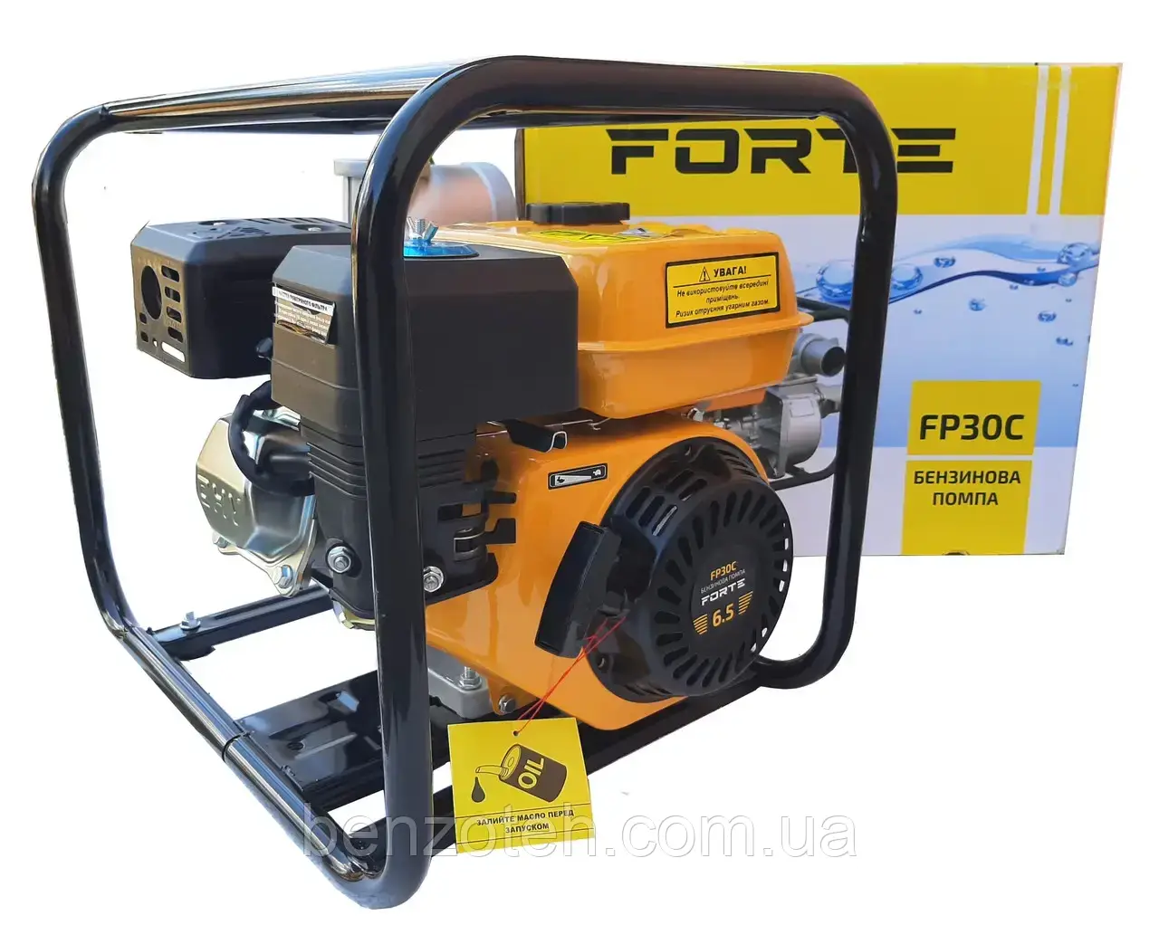 Мотопомпа FORTE FP30C, фото 1