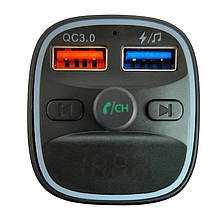 FM-Модулятор Konfulon C58, Micro, Bluetooth, 2 USB, Quick Charge 3.0