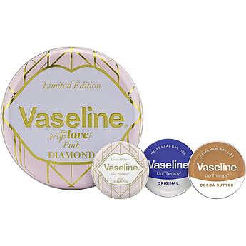 Набір бальзамів для губ Vaseline Lip Limited Edition Therapy Selection 3 x 20 г