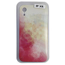Чохол Silicone Water Print iPhone XR Mix Color Yellow