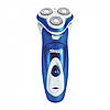 Акумуляторна вологостійка чоловіча електробритва з плавальними ножами DSP 60081 з тримером, фото 4