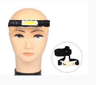 Ліхтарик GOREAD Y112 з магнітом, USB XPG+COB