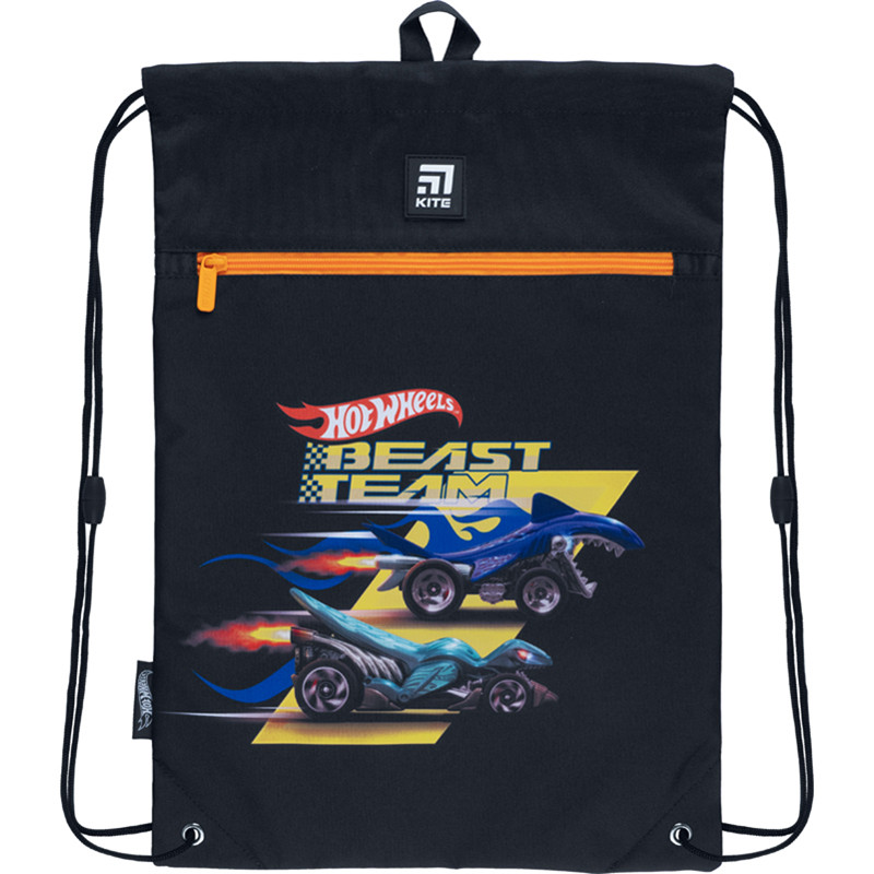 Сумка для взуття з кишенею Kite Education Hot Wheels HW22-601M-3