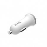 Автомобільна зарядка (USB заряджання) HAVIT HV-CC8801, 2.1 A, white/gray, фото 4