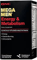 GNC Mega Men Energy and Metabolism 180 каплет