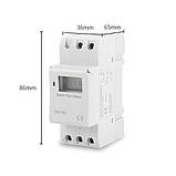 Таймер, тижневе реле часу THC15A 220 В 16 А на DIN рейку, фото 3