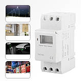 Таймер, тижневе реле часу THC15A 220 В 16 А на DIN рейку, фото 2