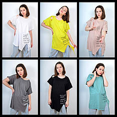 Жіночі футболки Батал 52-58 G-O S,M, L,XL 3218