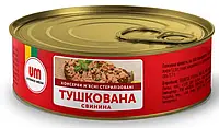 Тушеная свинина UM Биовела-Утенос 250г Литва