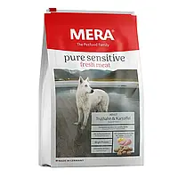 MERA PURE SENSITIVE FRESH MEAT DOG ADULT TRUTHAHN & KARTOFFEL для собак с индейкой и картофелем 12,5 кг