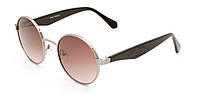 Жіночі сонцезахисні окуляри круглі стильні брендові в металевій оправі Ennni Marco IS 11-617