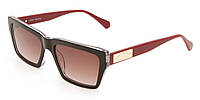 Женские очки солнцезащитные модные в пластиковой оправе брендовые Enni Marco IS 11-623