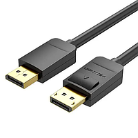 Кабель Vention DisplayPort v1.2 1m Black (HACBF)