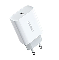 Сетевое зарядное устройство Ugreen Qualcomm 20W Quick charge 4.0 PD 3.0 White (CD137)