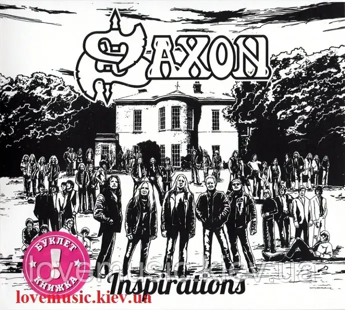 Музичний сд диск SAXON Inspirations (2021) (audio cd)