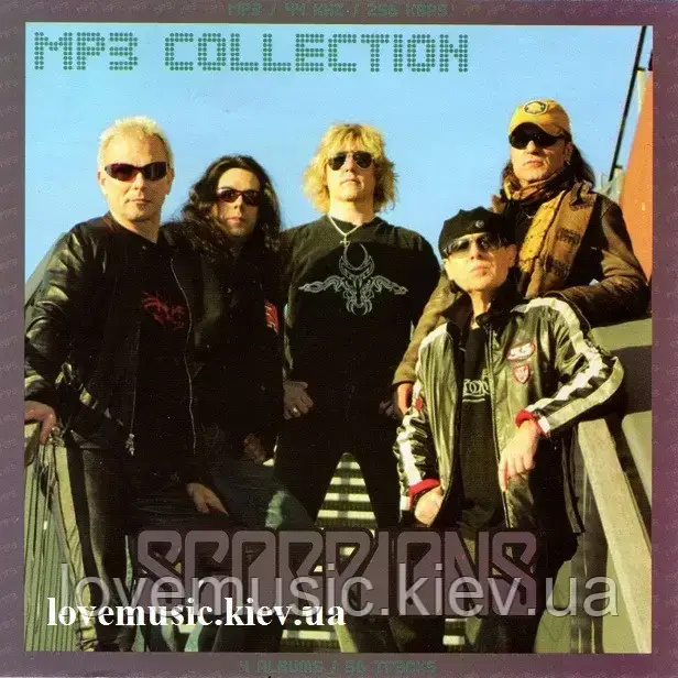 Музичний сд диск SCORPIONS MP3 Collection (2008) mp3 сд