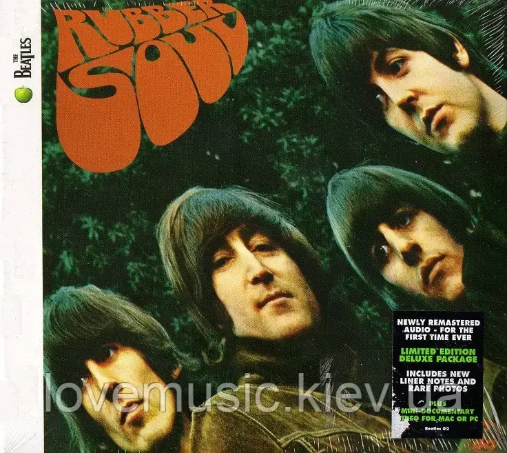 Музичний сд диск THE BEATLES Rubber soul (1965) (audio cd), фото 1