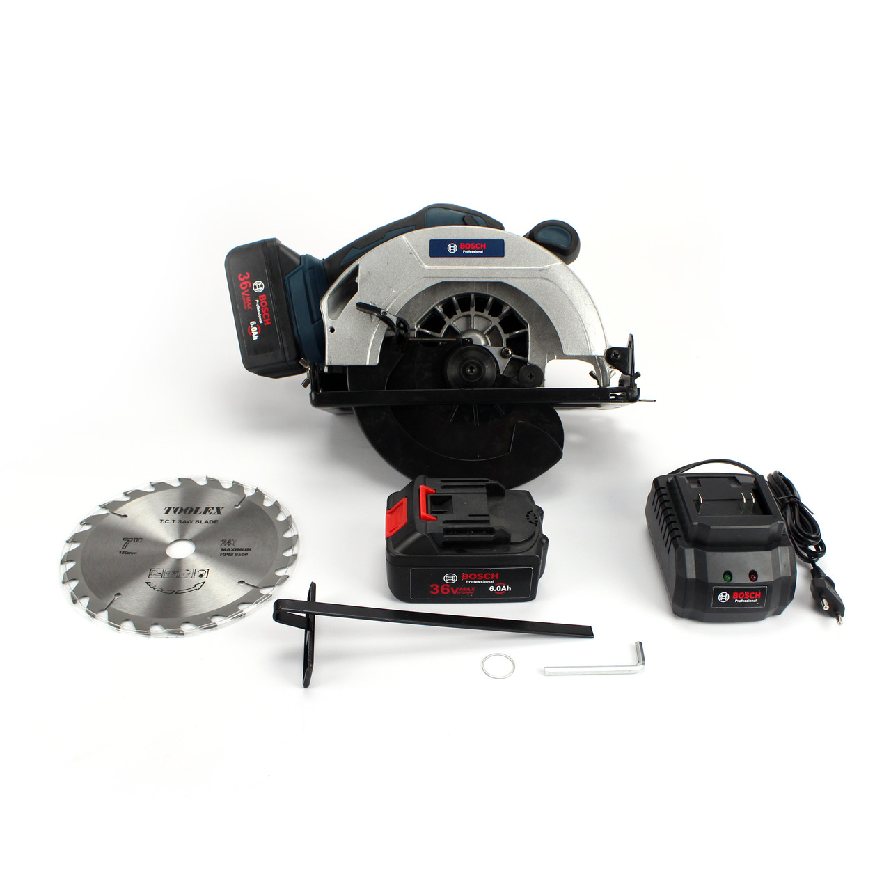 Акумуляторна циркулярна пила Bosch GKS 36V-G (36V, 6Ah). Циркулярка Бош