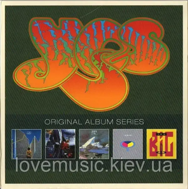 Музичний сд диск YES Original album series (2013) (audio cd), фото 1